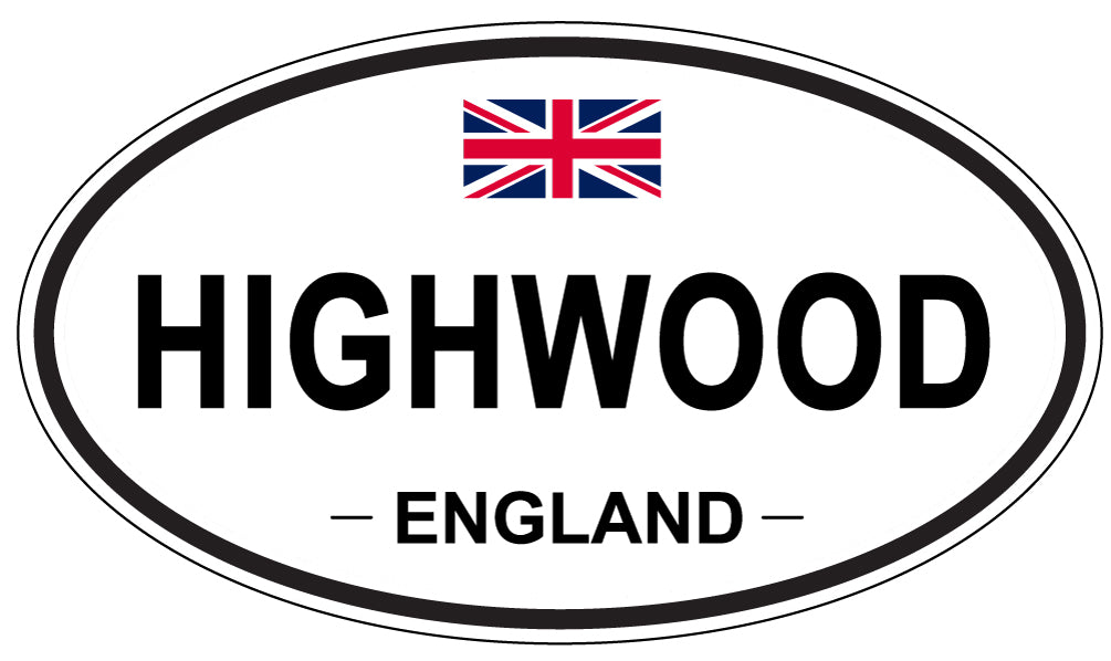 HIGHWOOD, England - Oval Magnet