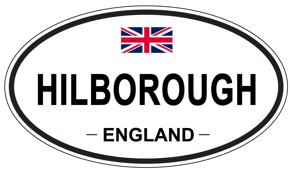 HILBOROUGH, England - Oval Magnet