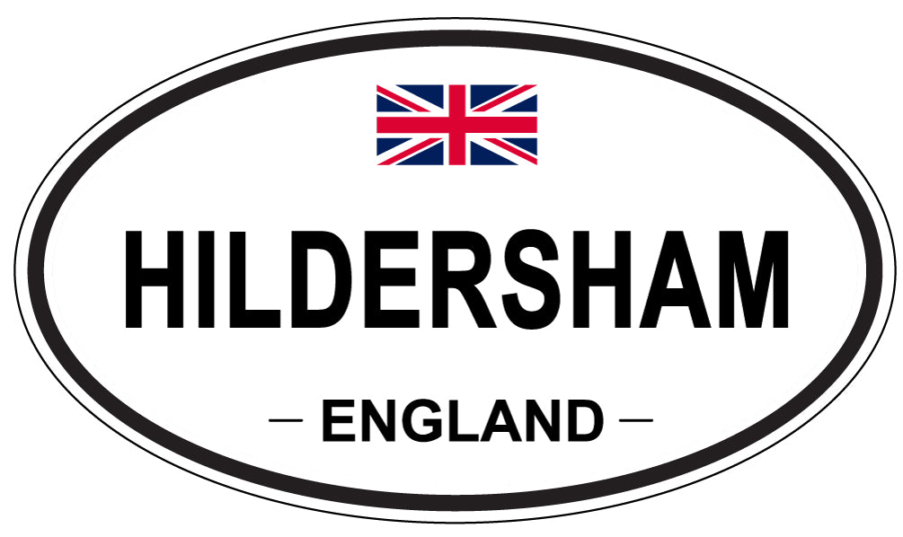 HILDERSHAM, England - Oval Magnet
