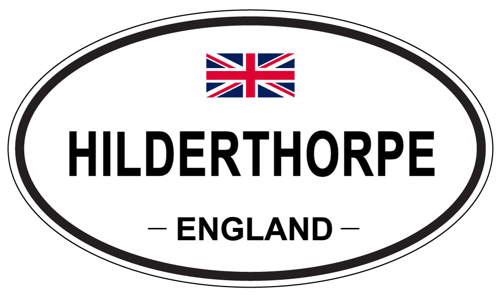 HILDERTHORPE, England - Oval Magnet