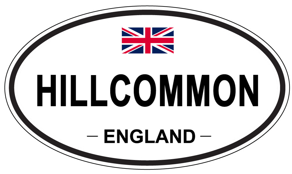 HILLCOMMON, England - Oval Magnet