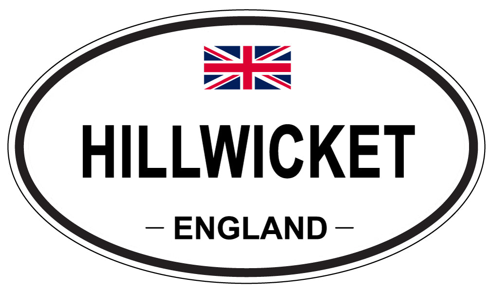 HILLWICKET, England - Oval Magnet