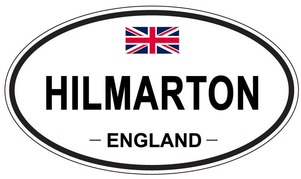 HILMARTON, England - Oval Magnet