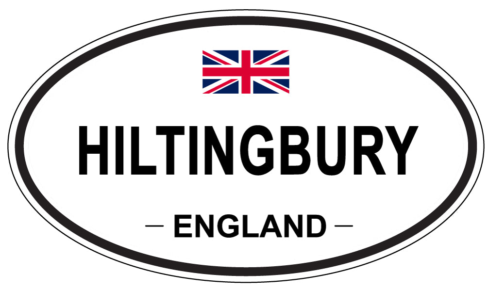 HILTINGBURY, England - Oval Magnet