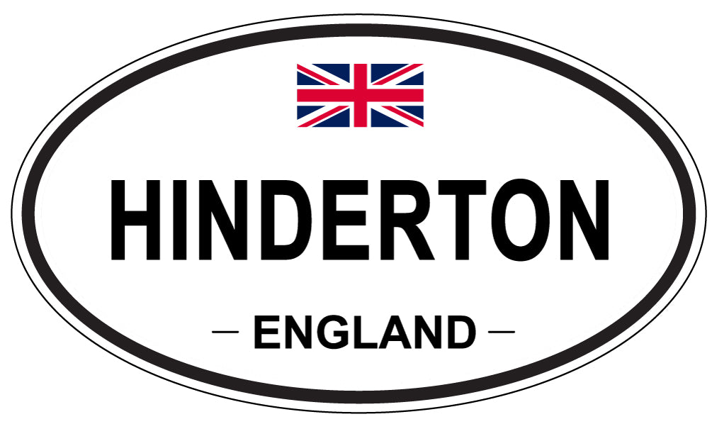 HINDERTON, England - Oval Magnet