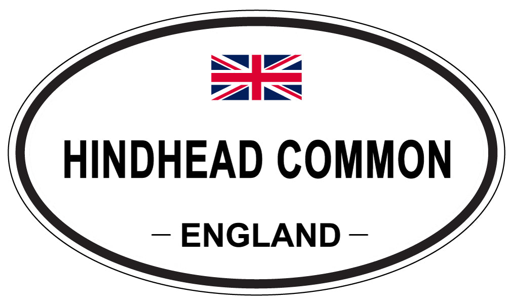 HINDHEAD COMMON, ENGLAND - Oval Sticker