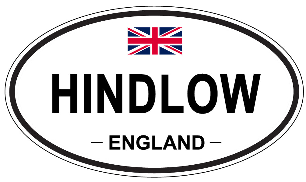 HINDLOW, England - Oval Magnet