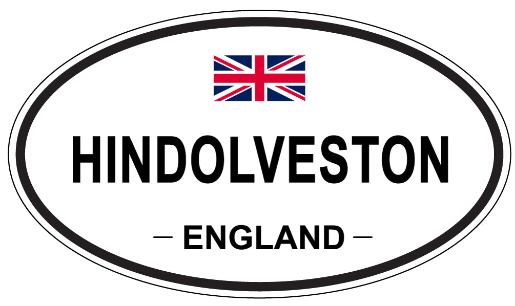 HINDOLVESTON, England - Oval Magnet