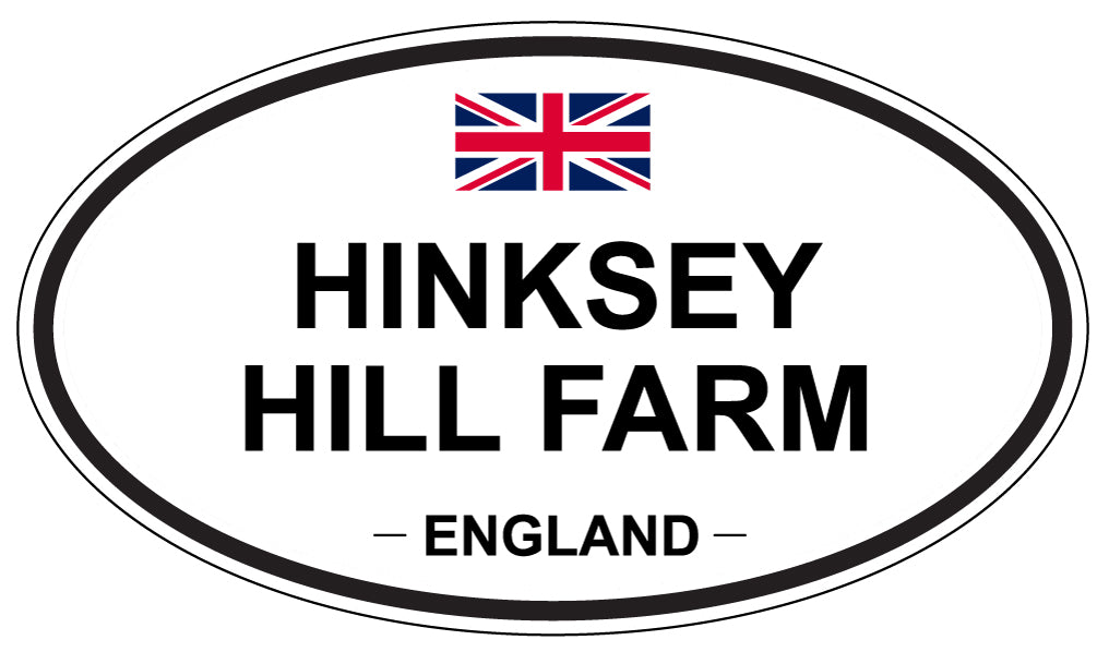 HINKSEY HILL FARM, ENGLAND - Oval Sticker