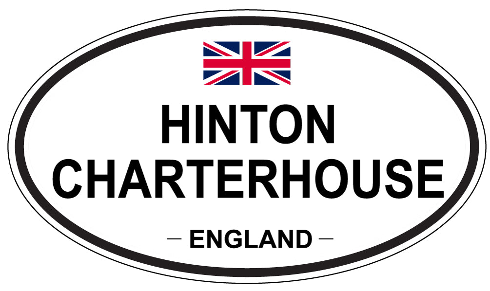 HINTON CHARTERHOUSE, England - Oval Magnet