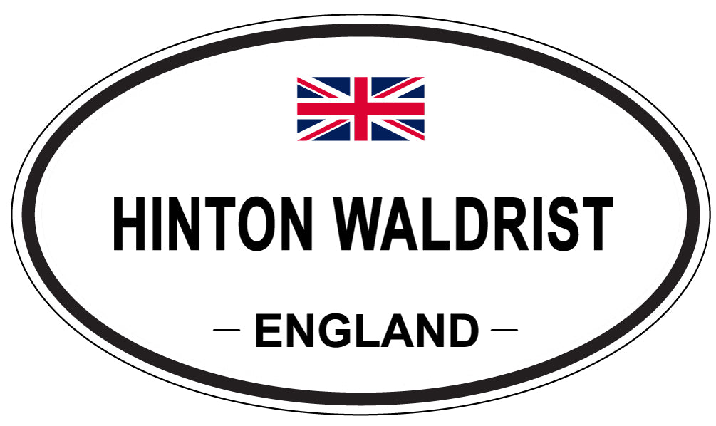 HINTON WALDRIST, England - Oval Magnet