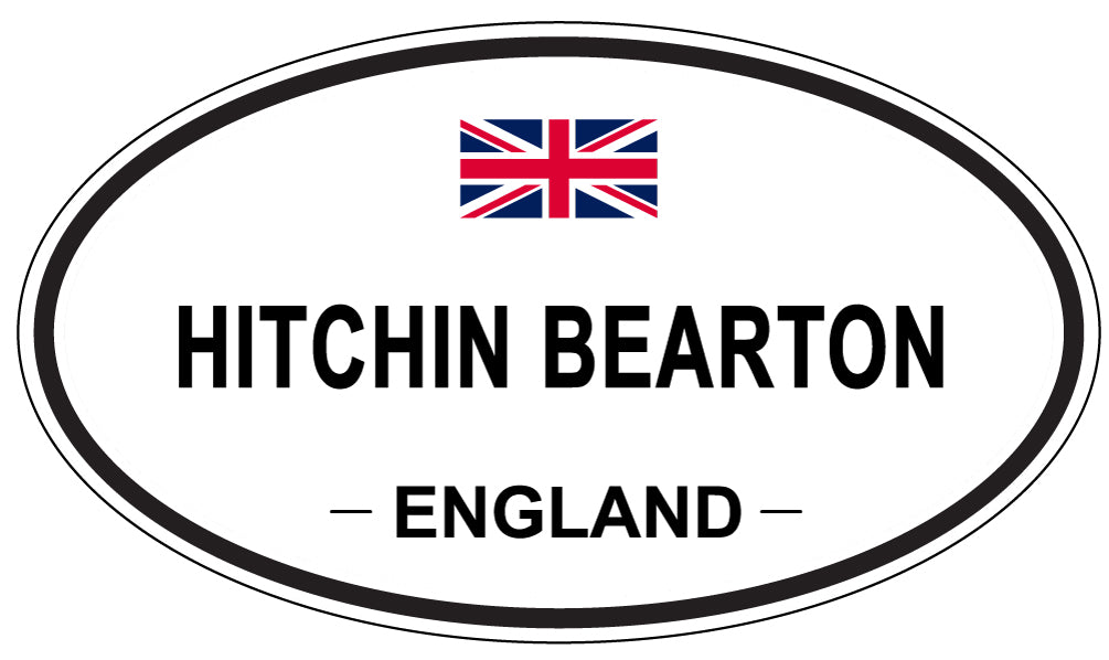 HITCHIN BEARTON, England - Oval Magnet