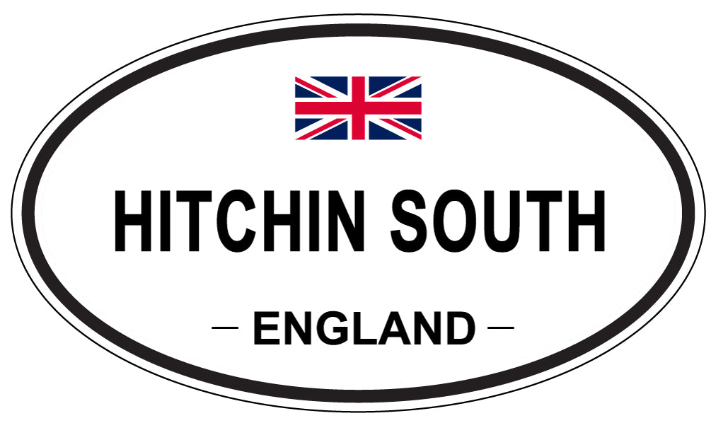 HITCHIN SOUTH, England - Oval Magnet