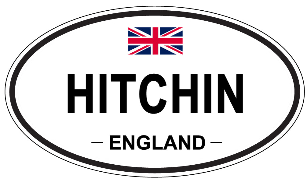HITCHIN, England - Oval Magnet
