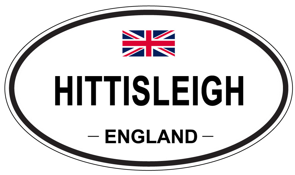 HITTISLEIGH, England - Oval Magnet
