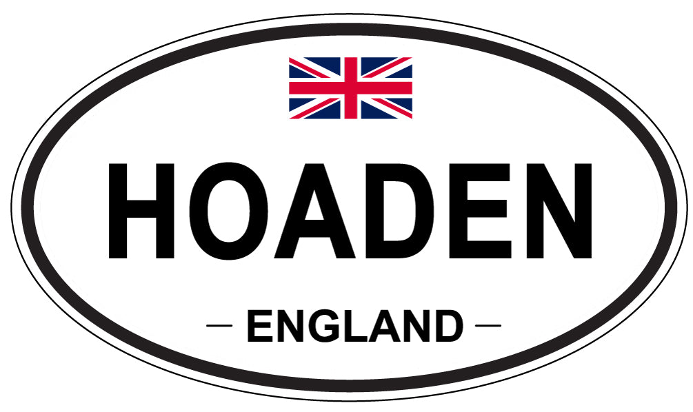 HOADEN, England - Oval Magnet