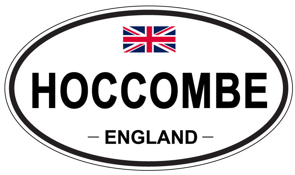HOCCOMBE, England - Oval Magnet