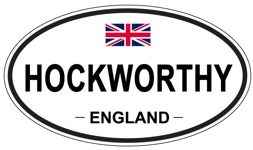 HOCKWORTHY, England - Oval Magnet