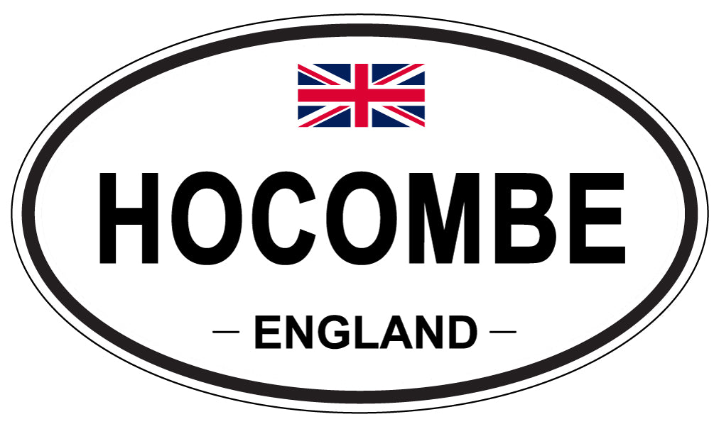HOCOMBE, England - Oval Magnet