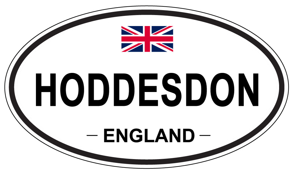 HODDESDON, England - Oval Magnet