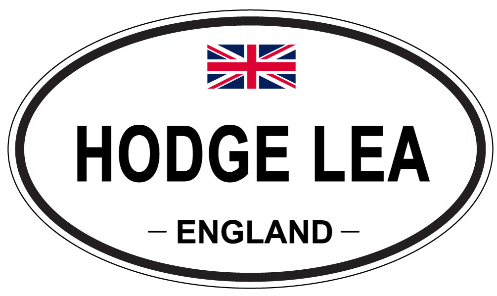 HODGE LEA, England - Oval Magnet