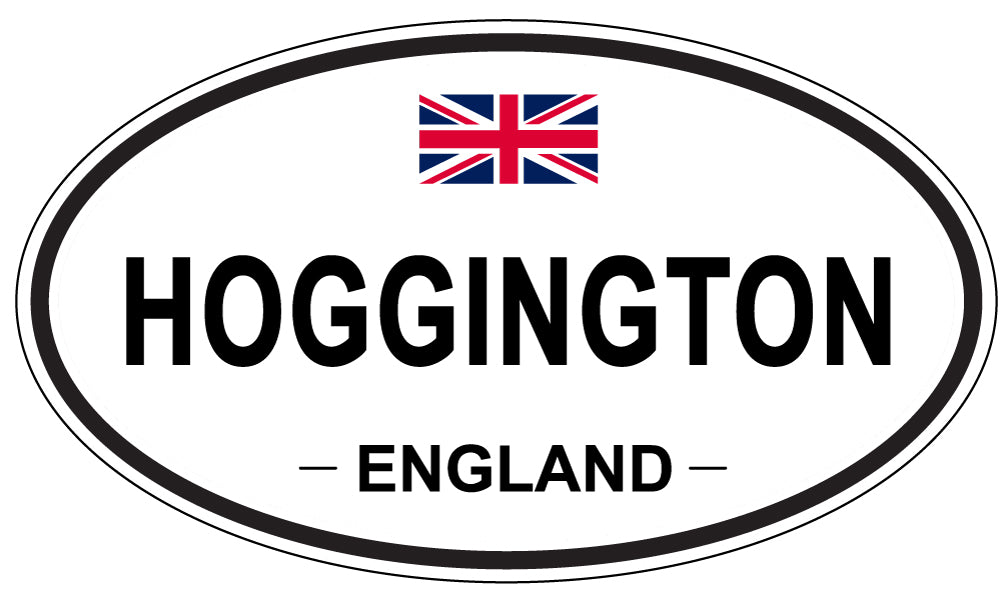 HOGGINGTON, England - Oval Magnet