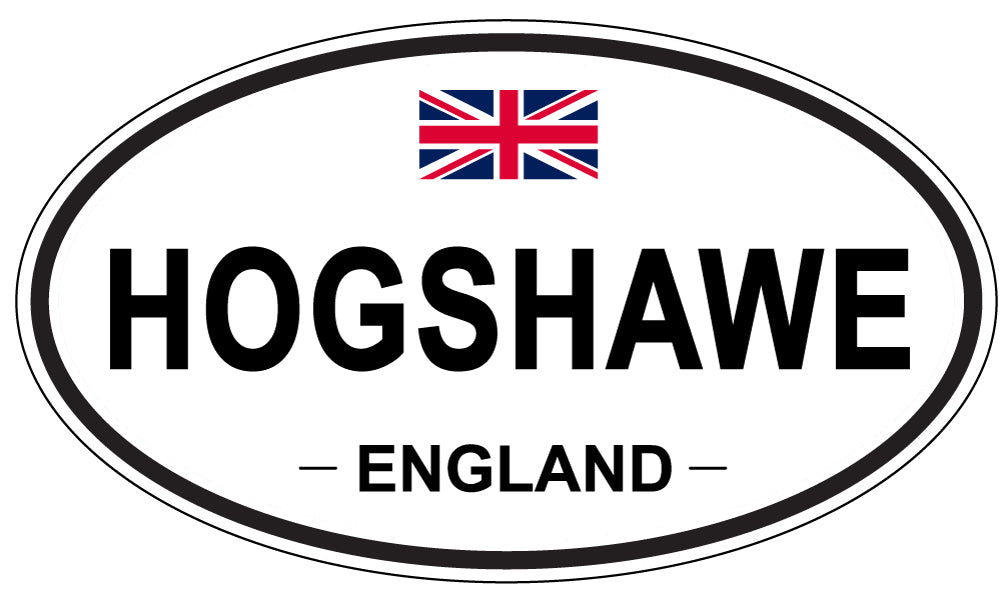 HOGSHAWE, England - Oval Magnet