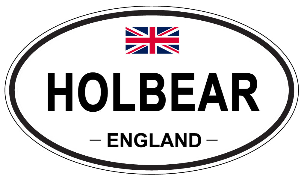 HOLBEAR, England - Oval Magnet