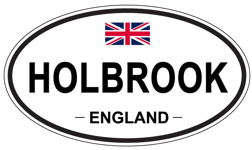HOLBROOK, England - Oval Magnet