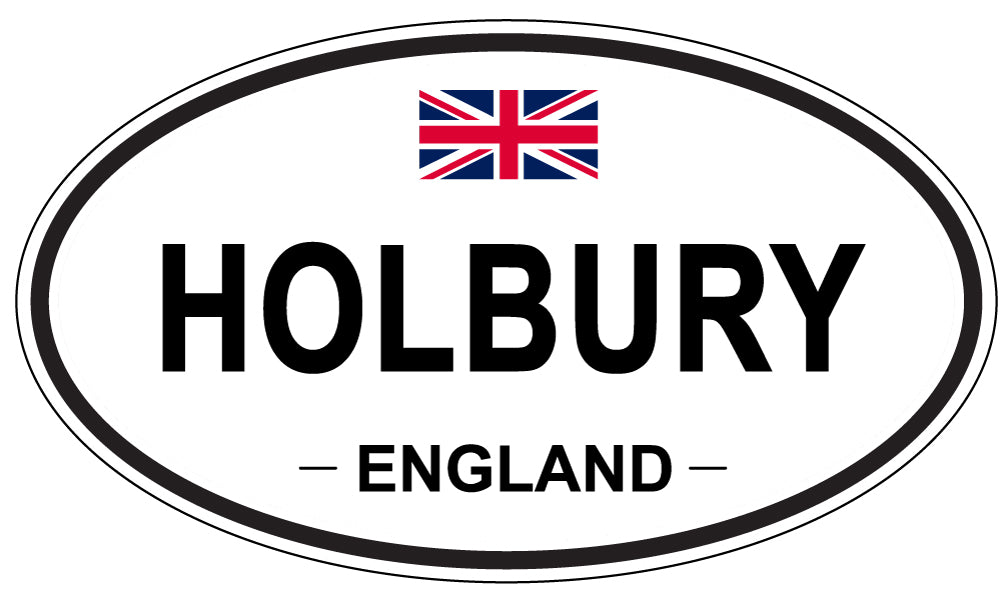 HOLBURY, England - Oval Magnet