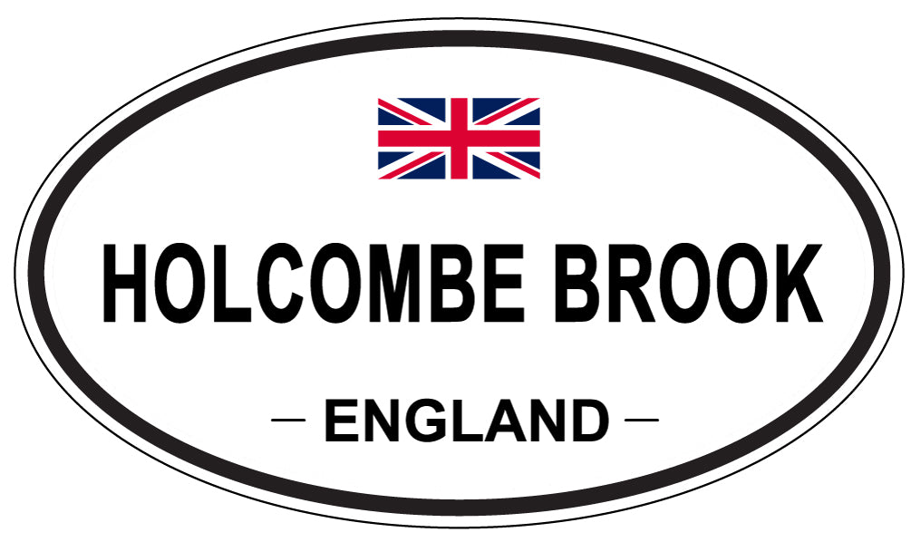 HOLCOMBE BROOK, England - Oval Magnet