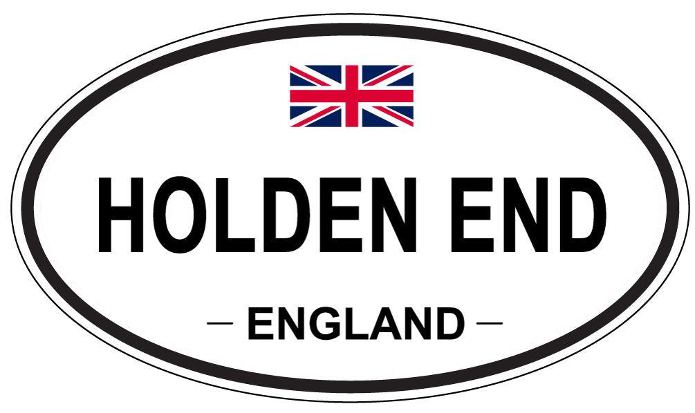 HOLDEN END, ENGLAND - Oval Sticker