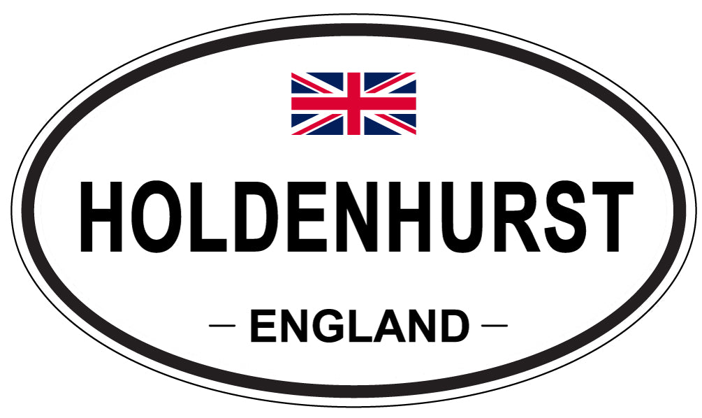 HOLDENHURST, England - Oval Magnet