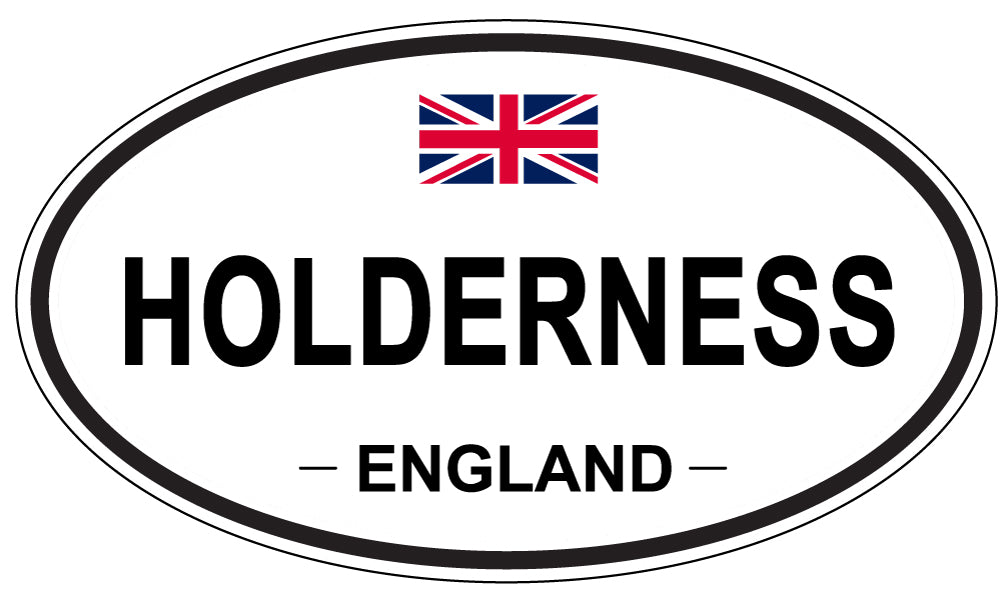 HOLDERNESS, England - Oval Magnet