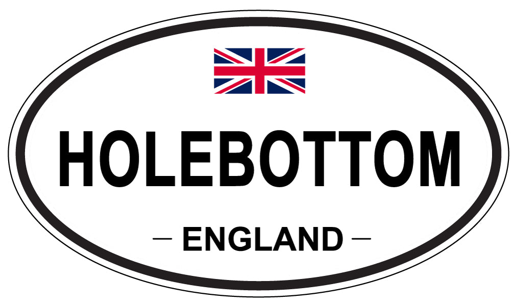 HOLEBOTTOM, England - Oval Magnet