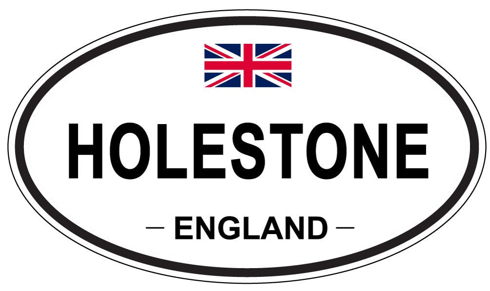 HOLESTONE, England - Oval Magnet