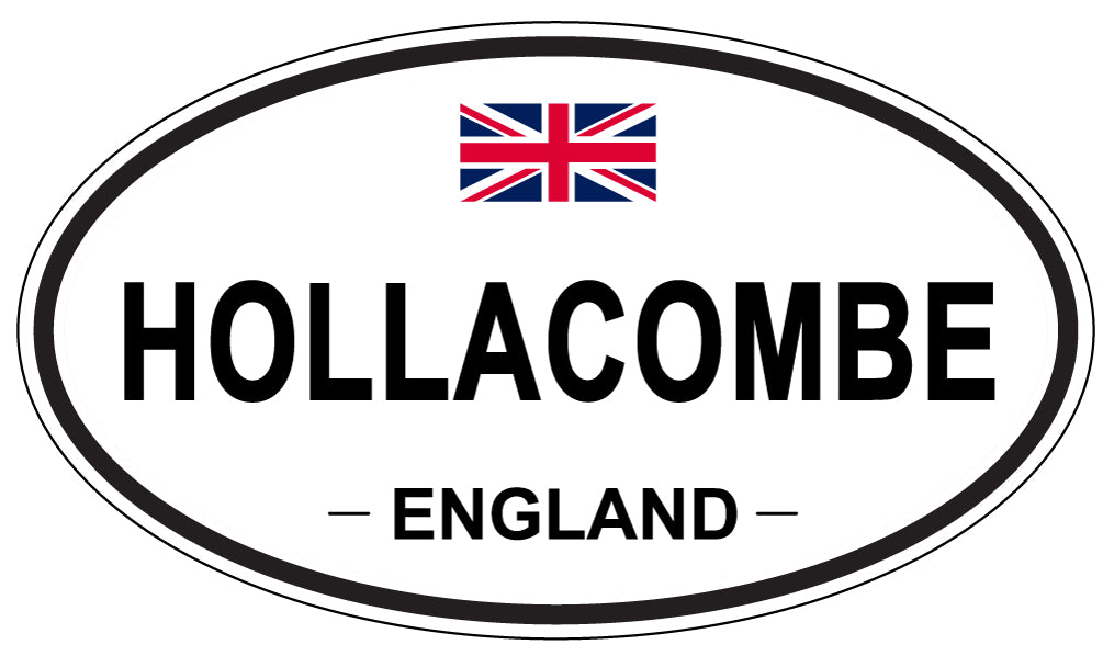 HOLLACOMBE, England - Oval Magnet