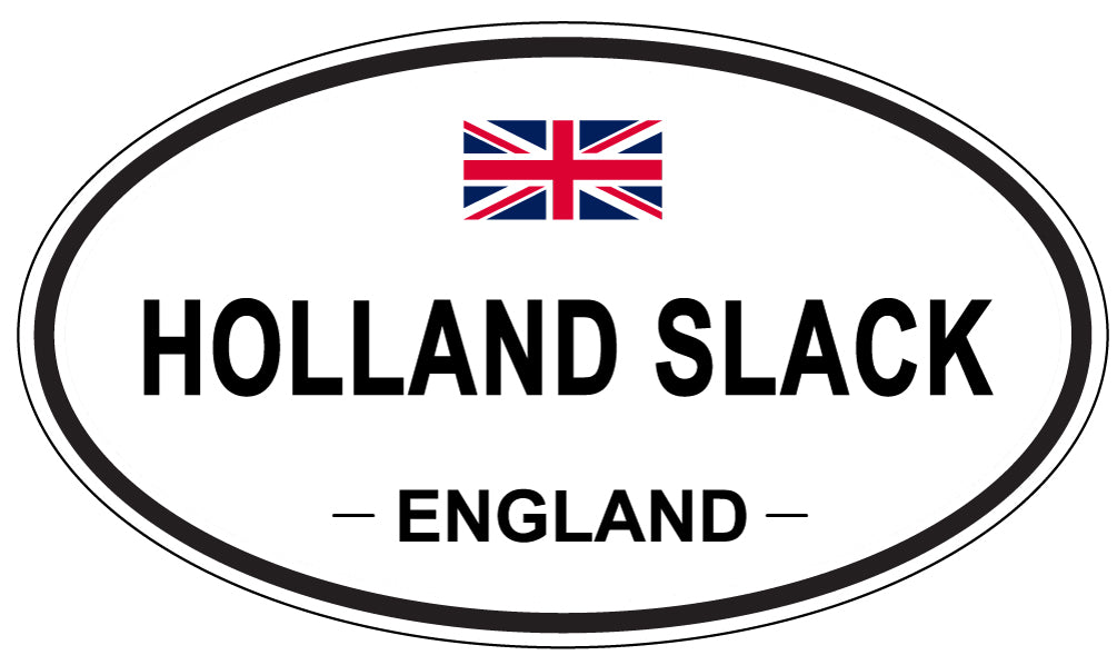HOLLAND SLACK, England - Oval Magnet