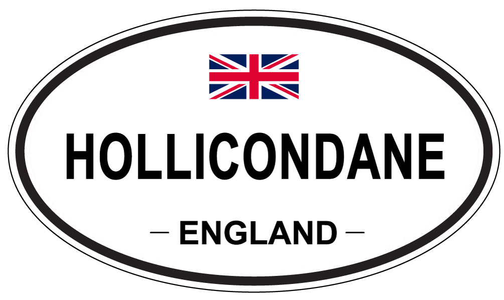 HOLLICONDANE, England - Oval Magnet