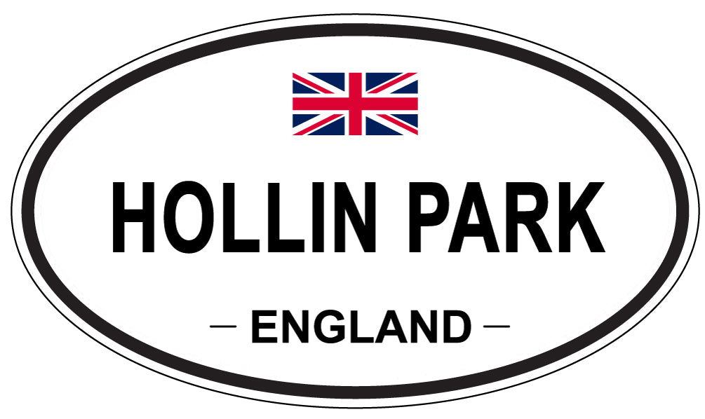 HOLLIN PARK, England - Oval Magnet