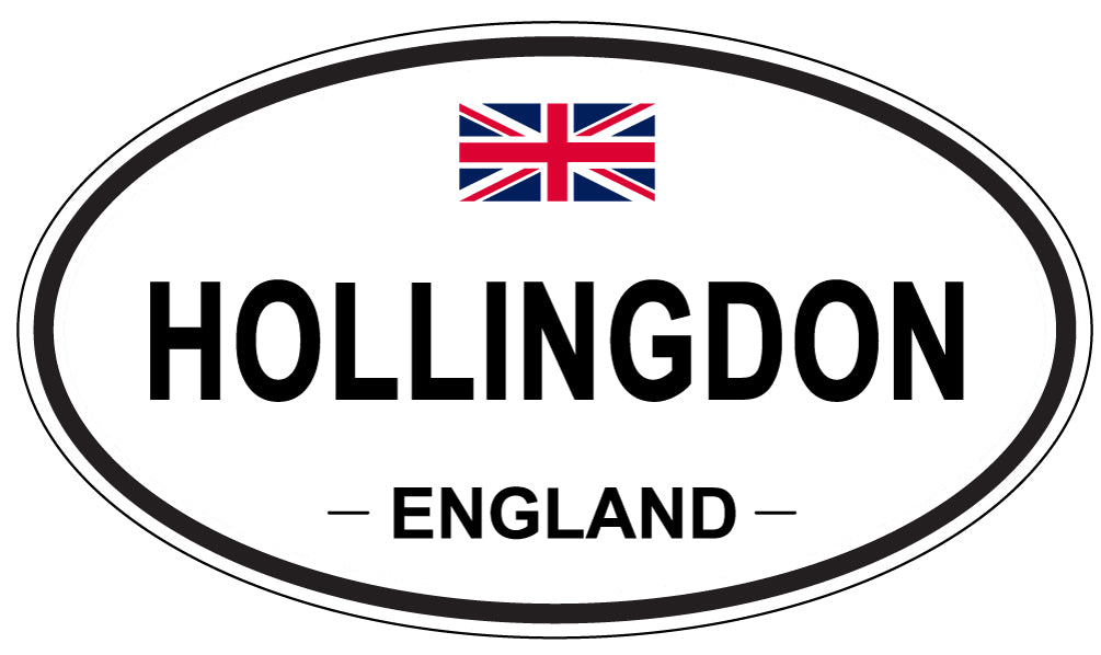 HOLLINGDON, England - Oval Magnet
