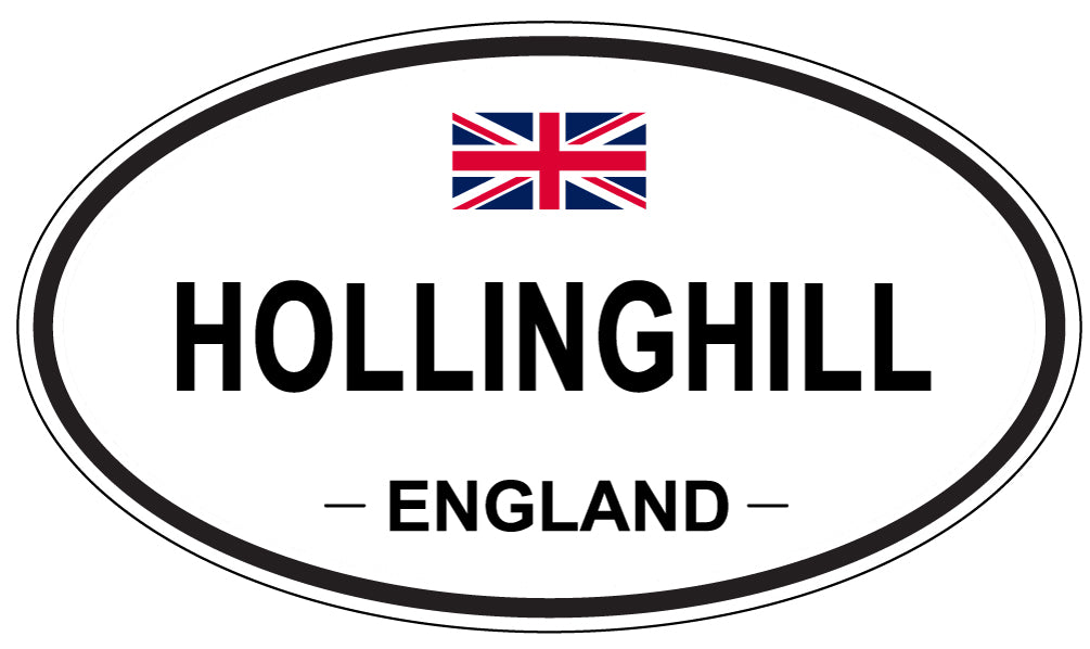 HOLLINGHILL, England - Oval Magnet