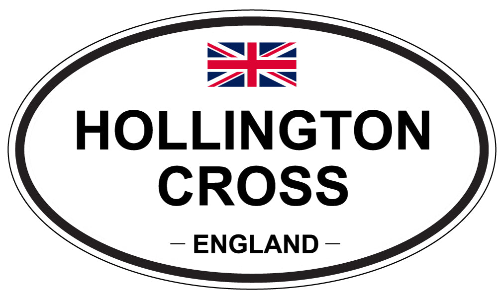 HOLLINGTON CROSS, England - Oval Magnet