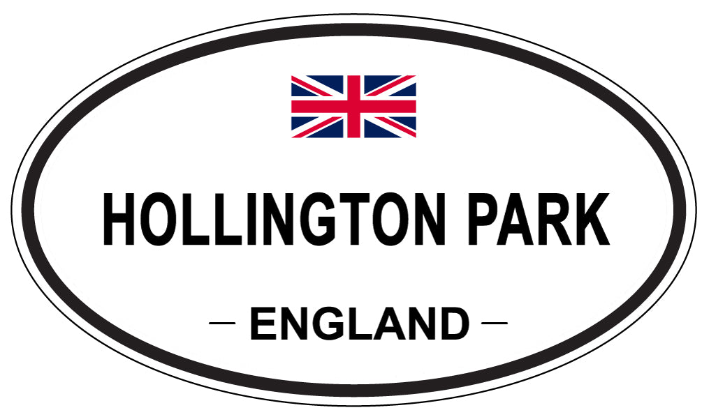 HOLLINGTON PARK, England - Oval Magnet