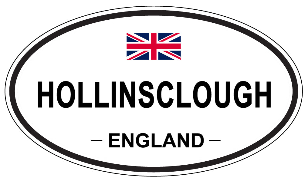 HOLLINSCLOUGH, England - Oval Magnet