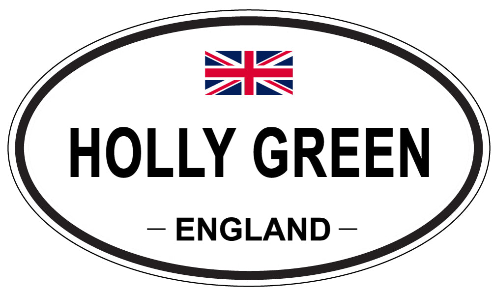 HOLLY GREEN, England - Oval Magnet