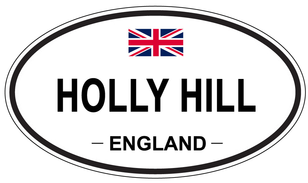 HOLLY HILL, England - Oval Magnet
