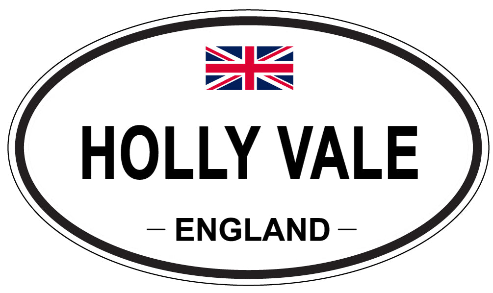 HOLLY VALE, England - Oval Magnet