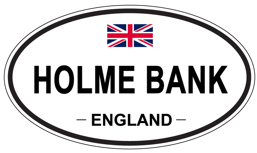 HOLME BANK, England - Oval Magnet
