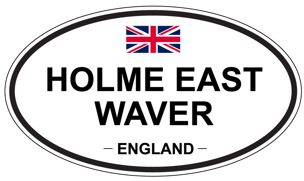 HOLME EAST WAVER, England - Oval Magnet